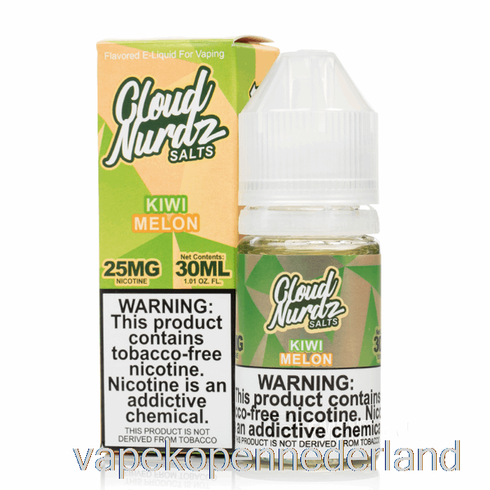 Vape Nederland Kiwi Meloen - Cloud Nurdz Zouten - 30ml 50mg